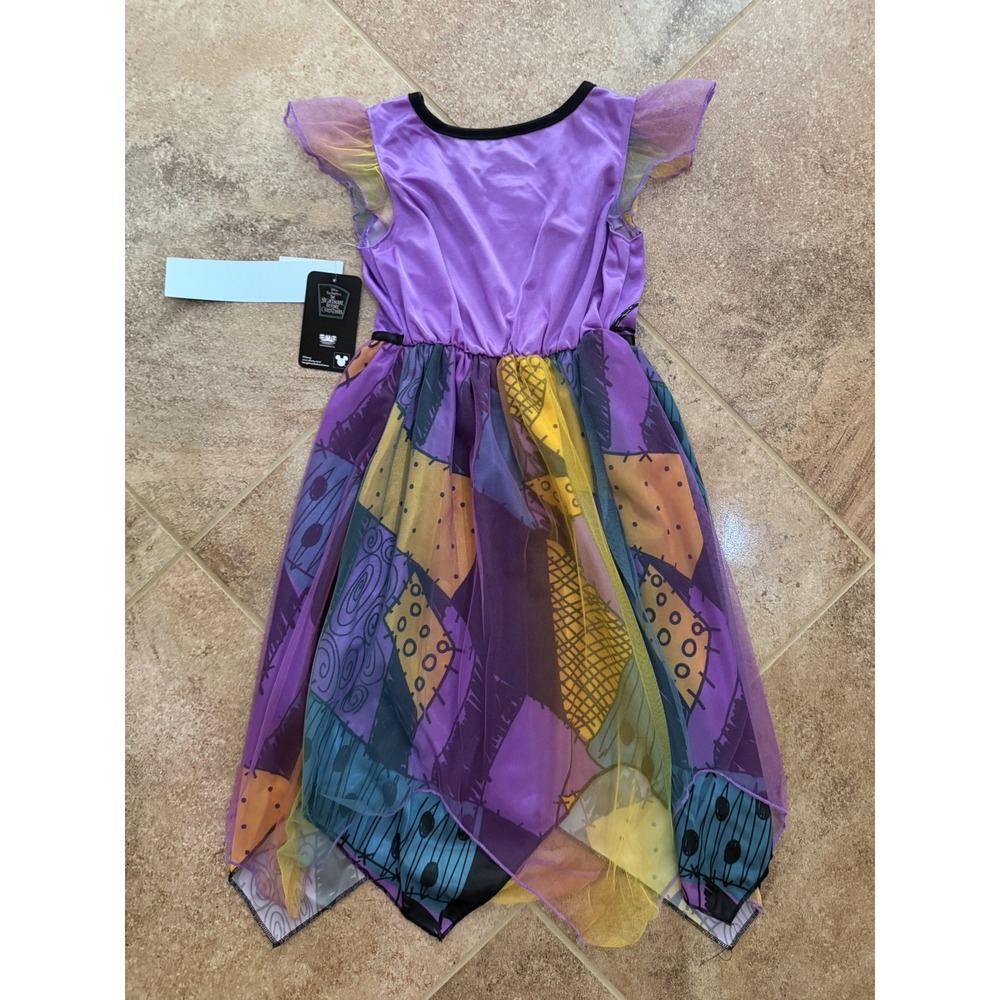 Girls' Disney The Nightmare Before Christmas Purple Nightgown Size S(6/6X) NWT - Picture 6 of 6